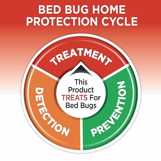 Hot Shot Bedbug and Flea Fogger 4 Count-2 Ounce Cans, with Nylar, Inhibits Flea Reinfestation