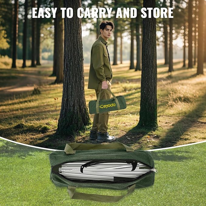 Manual Pole Saw 14ft, Lightweight Manual Stainless Steel Extension High Pole Pruning Pole Saw for Tree Trimming Branches at Forestry Yard Garden Patio