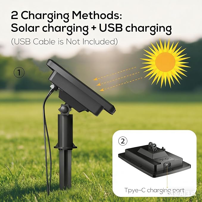 Solar Smart Bluetooth Landscape Spotlights 6 Pack, RGBW Landscape Light, Solar Spot Lights Outdoor, Solar Outdoor Uplights for Garden Trees Yard Landscape