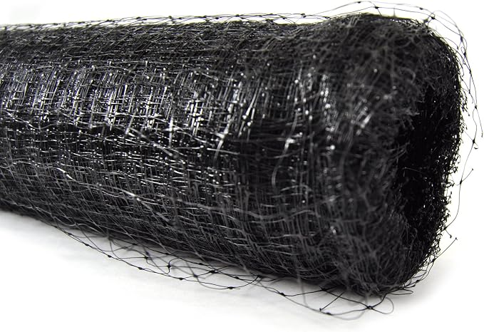Easy Gardener 6050AZ Netting and Fencing, 7 ft X 100 ft, Black (Pack of 2)
