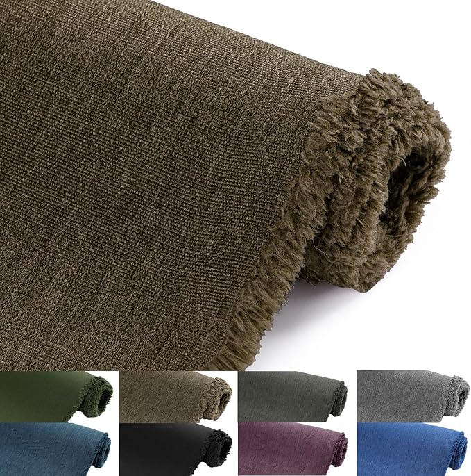 Waterproof Canvas Fabric by The Yard, 58inch 600D Upholstery Fabric Polyester Material Outdoor Water Resistant Material for Sewing Chair Patio Cushion Bag Seat Repair, 5 Yard Yellow Brown