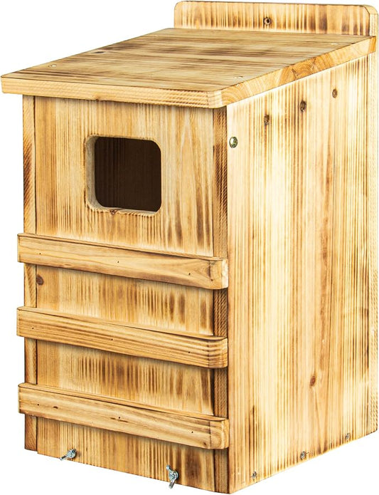 BalterFF Duck Houses for Outside Shelter Wood Duck Nesting Box
