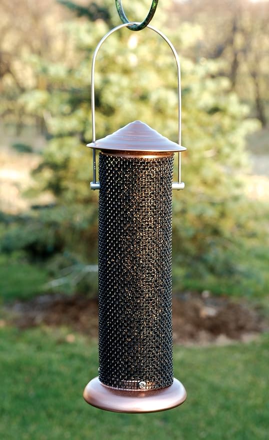 Woodlink Coppertop Thistle Mini Tube Feeder Model COPTMINI