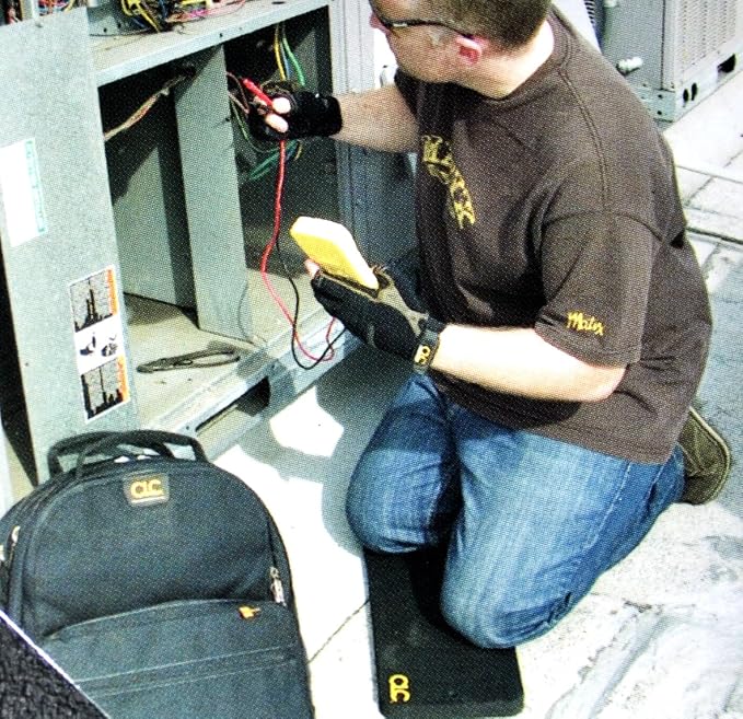 CLC Custom Leathercraft 301 Small Kneeling Pad, 8 x 18-in. , Black