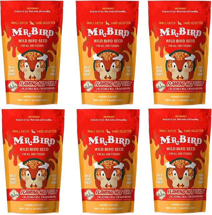 Mr. Bird Flaming Hot Feast Large Loose Seed Bag 4 lbs. (6)