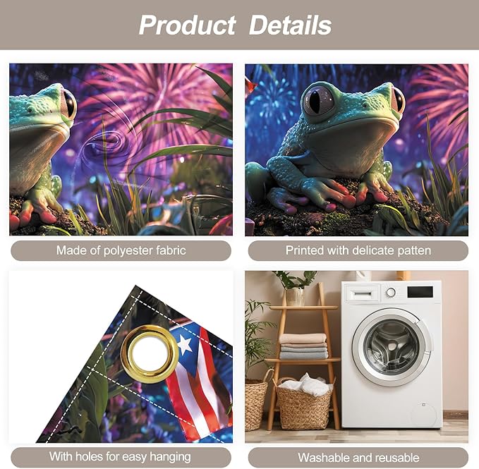 7 * 16FT Summer Puerto Rico Garage Door Cover Decorations Sunset Palm Trees Garage Door Banner for Outdoor Indoor Summer Party Photography Backdrop