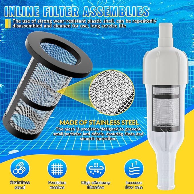DWALE Pool Cleaner Feed Hose Replacement for Polaris 280, 380, 180, 3900 Pool Cleaners (Not for Polaris 360)