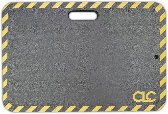 Custom Leathercraft CLC 302 Medium Shock Absorption Kneeling Pad, 14 x 21-Inch,Black
