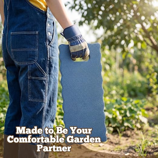 Woanger 12 Pcs Garden Kneeling Mat Foam Knee Mat Gardening Waterproof Knee Cushion for Baby Bath Seat Floor Yoga Exercise Seating Praying Work Classroom, 15.7 x 7 x 0.8 Inch (Morandi)