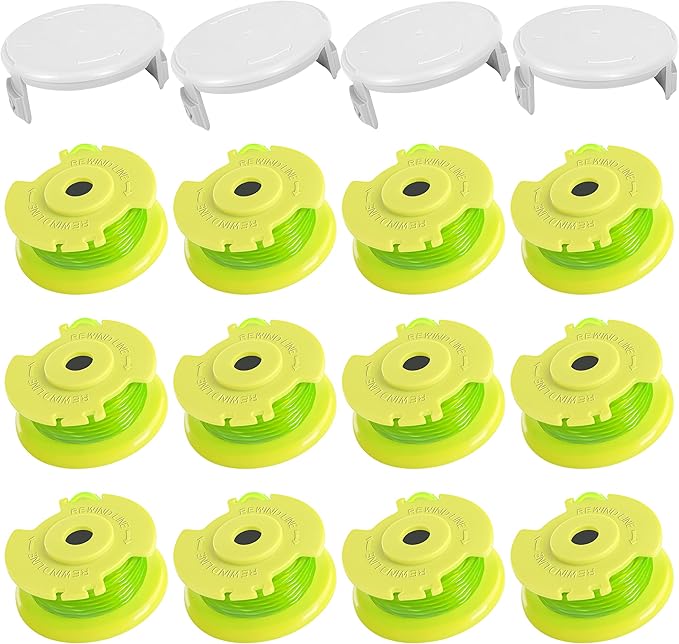 Xgunion Weed Wacker String Replacement for Ryobi One Plus+ AC80RL3 0.08'' String Trimmer Line Compatible with Ryobi Weed Wacker 18V,24V,40V Trimmers (Green)