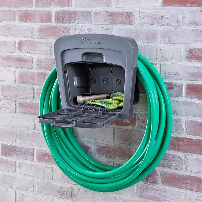 Liberty Garden Products 501-G Hose Hanger, Plastic, Gray
