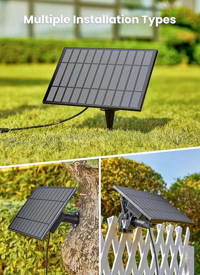 Brightown 38FT Solar String Lights Outdoor with USB Charging & 16 LED Shatterproof Bulbs, Solar Patio String Lights Outdoor for Cafe Garden Deck Outside Wedding - Last for 20Hrs+