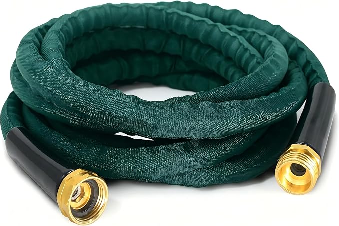 5FT Garden Hose, Flexible Water Hose for Outdoor Use, Durable and Leak-Proof Utility Hose, Heavy-Duty Short Hose for Patio, Car Washing and Daily Cleaning