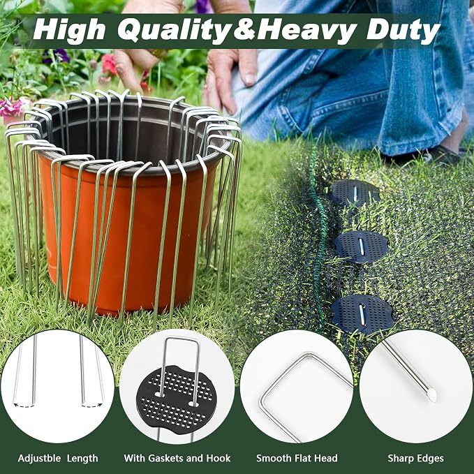 FEED GARDEN Landscape Staples & Landscape Fabric