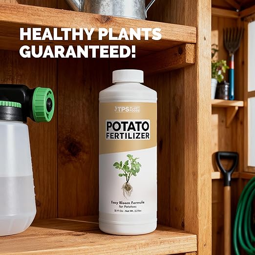 Potato Fertilizer – Liquid Plant Food for Bigger Tubers, Stronger Roots & Vigorous Plant Growth, 32 oz