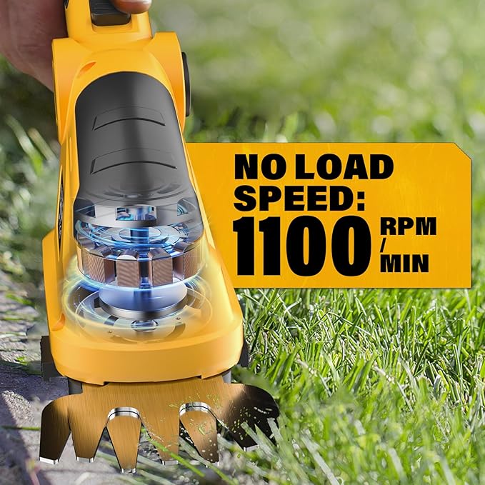 ZEGJAW 7.2V Cordless Hedge Trimmer & Grass Shears, 2 in 1 Electric Handheld Shrub Trimmer, Lightweight Rechargeable Bush Trimmers for Yard, Lawn, Garden