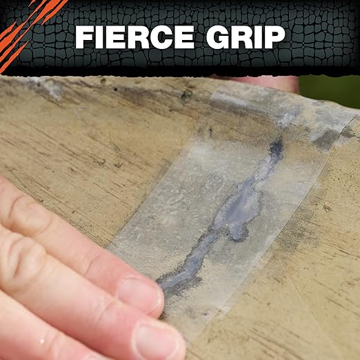 T-REX Waterproof and Pool Repair Tape - Patch Pool Liner No Kit Needed, Permanent, Works Underwater, Sticks to Wet Surfaces - Clear, 1.88" x 30 ft. (Pack of 1)
