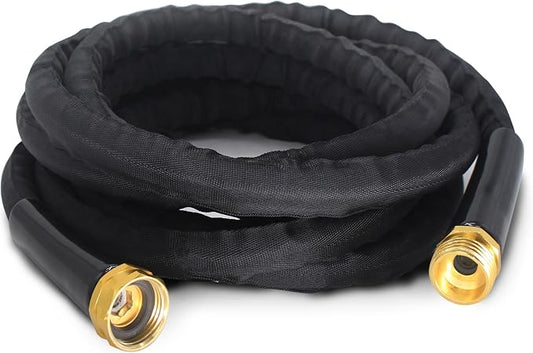 10FT Short Garden Hose, Flexible Water Hose for Connection, Balcony, Bathroom Use, Durable PVC, Leak-Free Fittings, Compact Utility Hose