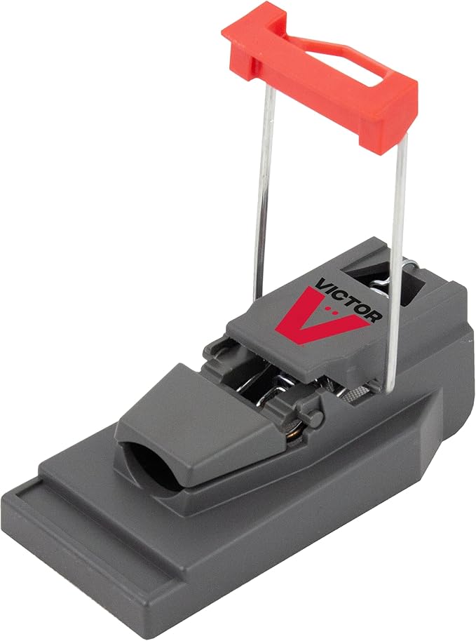 Victor M140-3B Quick-Kill Mouse Traps Indoor for Home - 3 Reusable Mouse Traps