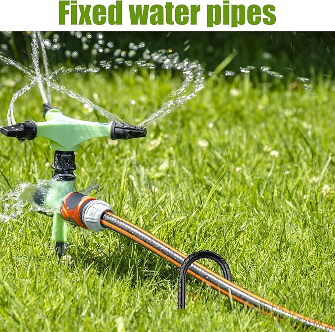 Rebar-Stakes-12Inch,J Hooks Ground Stakes Anchors for Gardening Black Coated Ground Stakes 16pcs Anti-Rust Heavy Duty Dog Fence Fixed Water Pipes Soccer Goals Tent Camping Trampoline