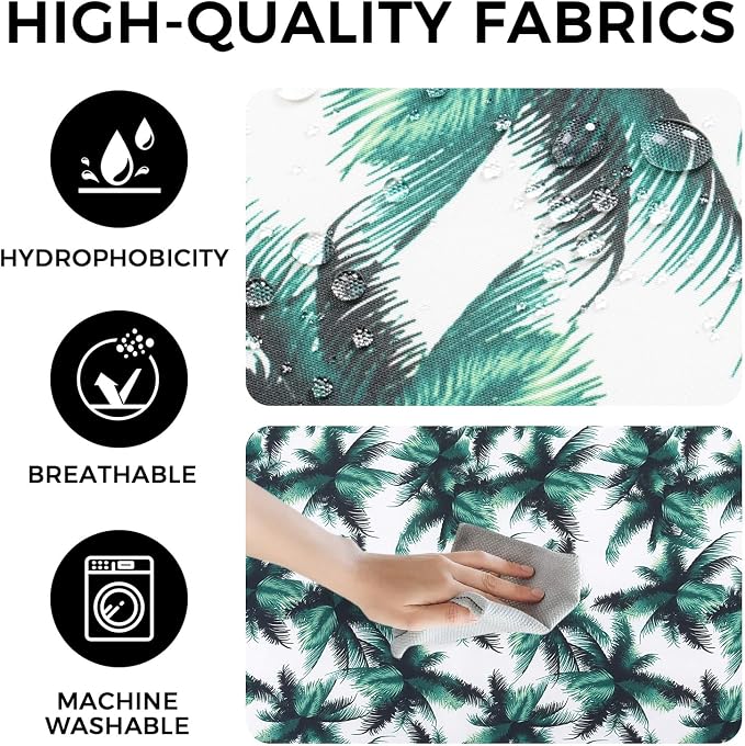 14 Piece Outdoor Patio Cushion Covers Replacement Waterproof with Zipper for 6-Seater Sectional Couch Chair Patio Furniture Conversation Sofa Seat Cushions Slipcovers Set, Only Cover