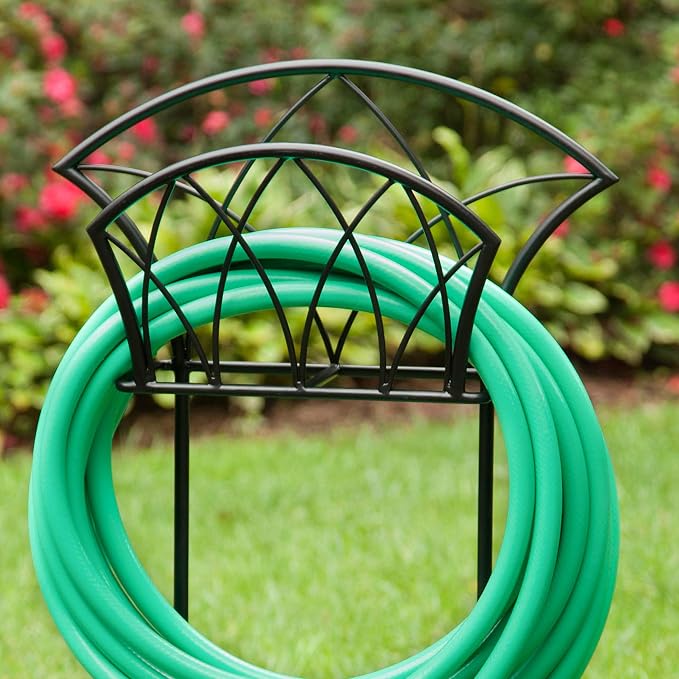 Liberty Garden 116-KD Decorative Hose Stand, Black