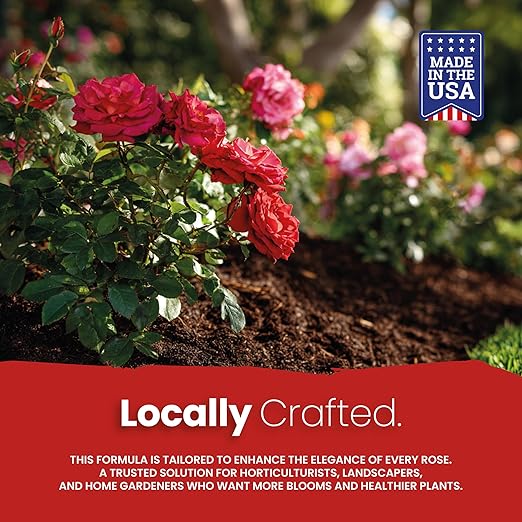 Soil Seed & Water Cultivator’s Rose Blend – Organic Fertilizer & Soil Amendment for Roses & Flowering Shrubs - OMRI Listed Organic Fertilizer (9 lbs)