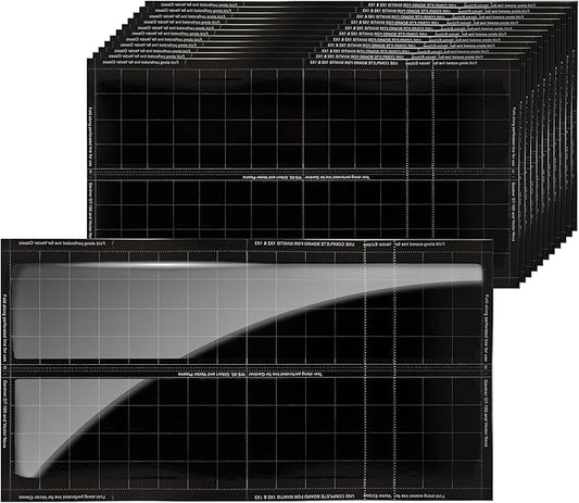 Catchmaster Vector Universal Replacement Glue Boards Black, UV Light Fly Trap for Home, Unscented Gnat Traps for House, UV Lamp Insect & Mosquito Killer Refill, Adhesive Bug Light Boards, 12-Pack