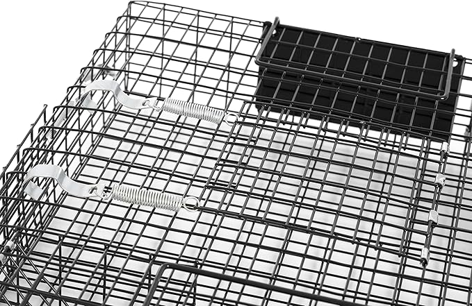 Rugged Ranch 4‑Pack Chipmunkinator Multi‑Catch Chipmunk Trap, Wire Cage, 14.5"x4"x14.5" Each - Live Catch‑and‑Release, 2‑Door Humane Rodent Control, No‑Poison Outdoor Use