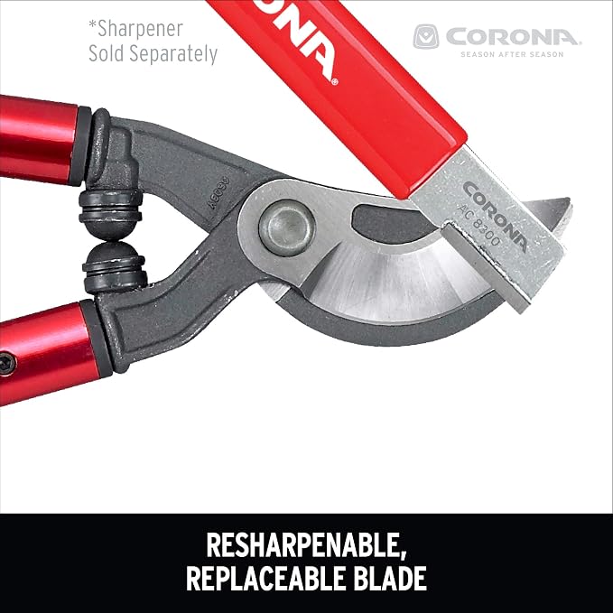 Corona Tools | 32-inch Branch Cutter MAXFORGED Orchard Loppers | Tree Trimmer Cuts Branches up to 2 ¼-inches in Diameter | AL 8462, Red