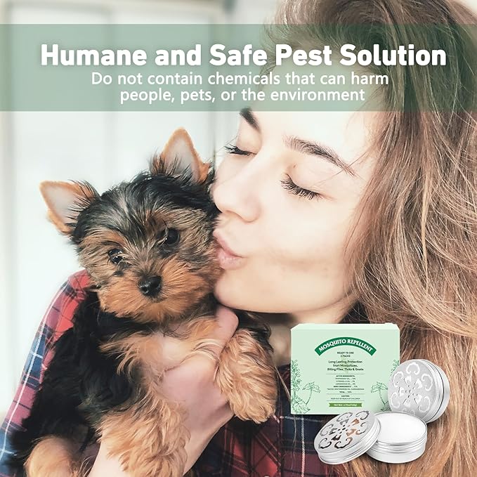 Mosquito Repellent, Peppermint Oil to Repel Mosquito, Ticks, Gnats and Pest, Insect Repellent for Indoor and Outdoor, 2 Pack