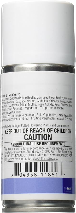 BASF Pyrethrum TR Total Release Fogger - Botanical Insecticide - 6000 Sq Ft Coverage - Greenhouse Pest Control