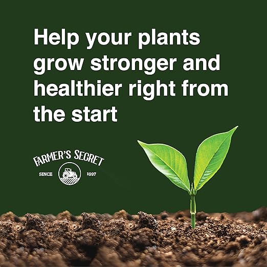 Farmer’s Secret Plant Booster (8oz) - Super Concentrated - High Phosphorus Formula for Early Stage Plants - Promotes Root Growth