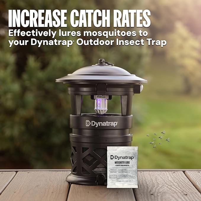 DynaTrap 100611 Atrakta Mosquito Lure Sachet for Any DynaTrap Insect Trap, Lasts 60 Days, Mosquito Trap Attractant (Pack of 2)