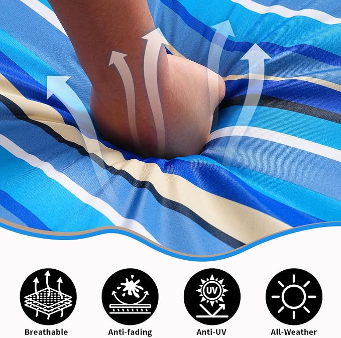 14 Piece Outdoor Patio Cushion Covers Replacement Waterproof with Zipper for 6-Seater Sectional Couch Chair Patio Furniture Conversation Sofa Seat Cushions Slipcovers Set, Only Cover