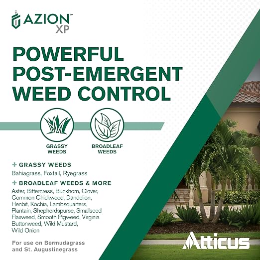Atticus Azion XP MSM Turf Herbicide (8oz) Selective Weed and Brush Killer