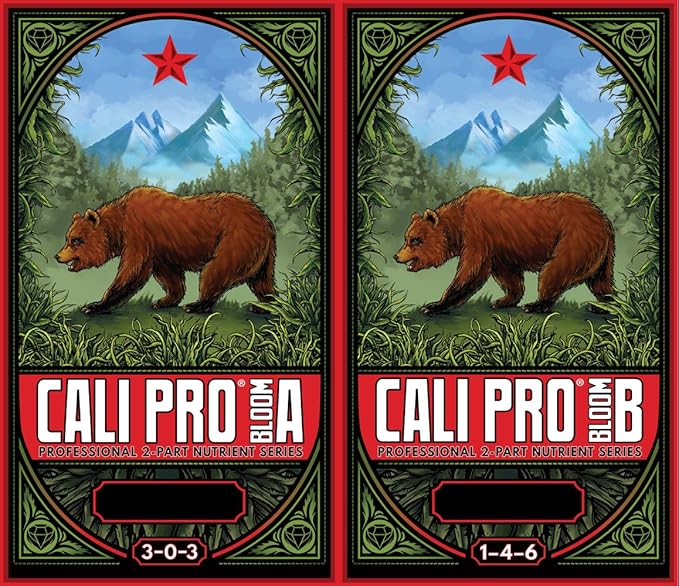 Emerald Harvest Cali Pro Bloom A+B Fertilizer Combo, 0.95 L
