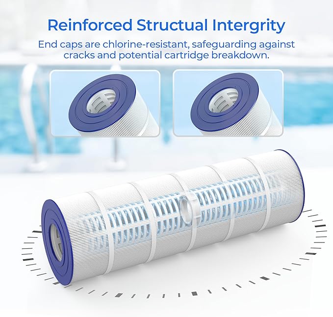 CX200XRE Pool Filter Cartridge, Compatible with Hayward SwimClear C200S, Hayward CX200XRE, CS200E, Pleatco PA200S, PA200S-EC, Unicel C-9442, Waterway Plastics 817-0200N, 817-0200P, 2 Pack