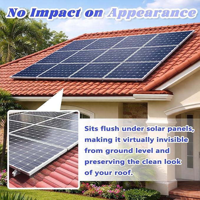 PROLEE 6 Inch X 100FT Solar Panel Bird Guard, Anti-Rust Critter Guard with 100 Fastener Clips Rooftop Solar Panel Bird Wire Screen, Removable Without Damage(6 Inch x 100 Feet)
