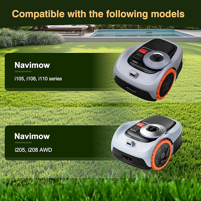 FourShow Edge Protection for Segway Navimow Robotic Lawnmower i105N i108N & i110N Bumper Tuning
