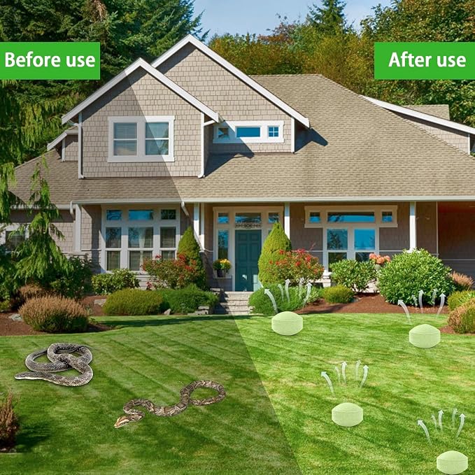 36 Pack Natural Snake Repellent, Snake Repellent for Outdoor Yard Garden House | Long-Lasting Protection | Safe for Dogs and Children