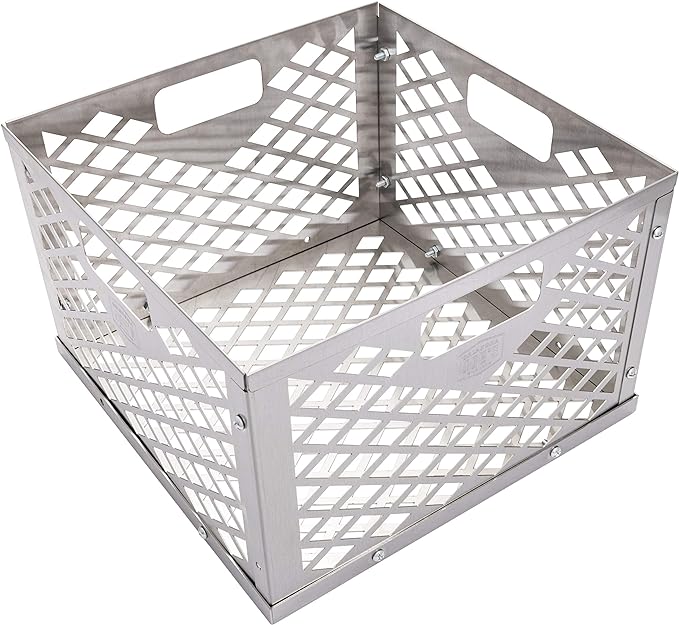 Oklahoma Joe's Highland Offset Smoker Cover and Charcoal Firebox Basket