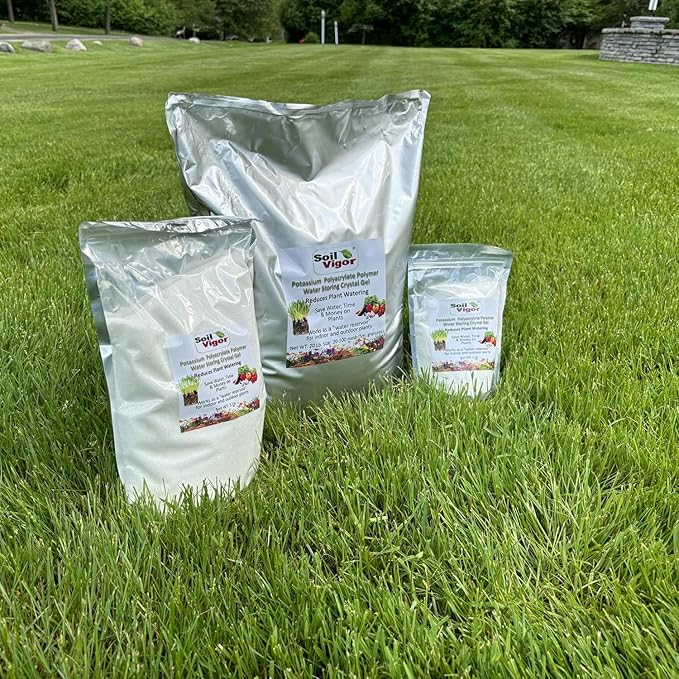Super Absorbent Polymers Moisture and Fertilizers Keeper for Plants (2 Lb.)