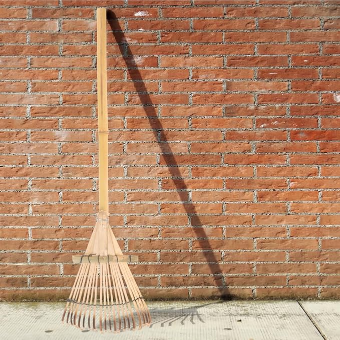 Hand Tools Hand Tools Japanese Tools Mini Tools Wooden Hand Cultivator Rakes for Lawns Mini Rake Bamboo Rake Props Farm Tools Manual Shrub Garden Cultivator Mini Tools