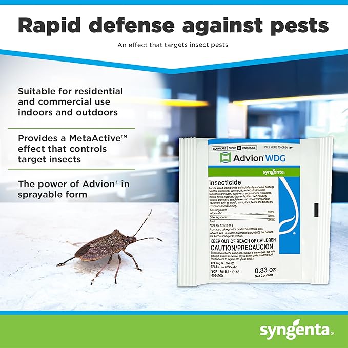 Syngenta - Advion WDG Insecticide - 0.33 oz Packet