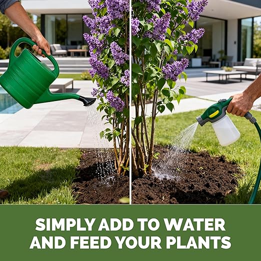 Lilac Fertilizer – Liquid Plant Food for More Blooms, Sweet Fragrance & Healthy Shrub Growth, 32 oz