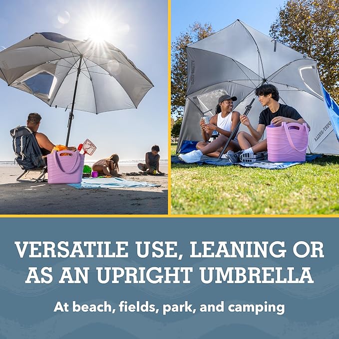 Sport-Brella Premiere XL UPF 50+ Umbrella Shelter for Sun and Rain Protection