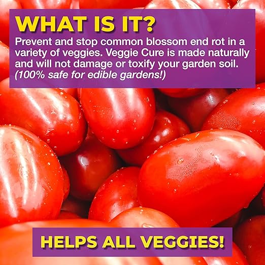 Bloom City Veggie Cure Blossom End Rot Solved for All Garden Plants & Vegetables, (128 oz)