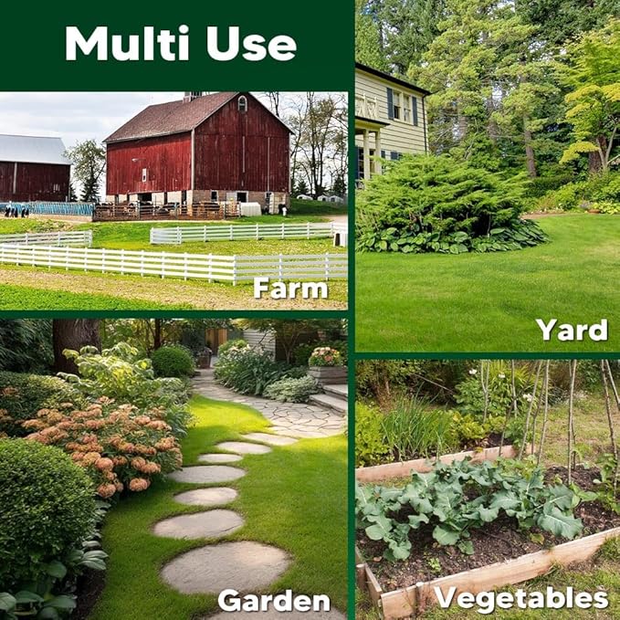Deer Repellent, Deer & Rabbit Repellent for Plants, Deer Deterrent for Garden and Yard, Rabbit Repellant Outdoor, Keep Deers Away from Trees, Long-Lasting 2 Months Protection-8 Pack