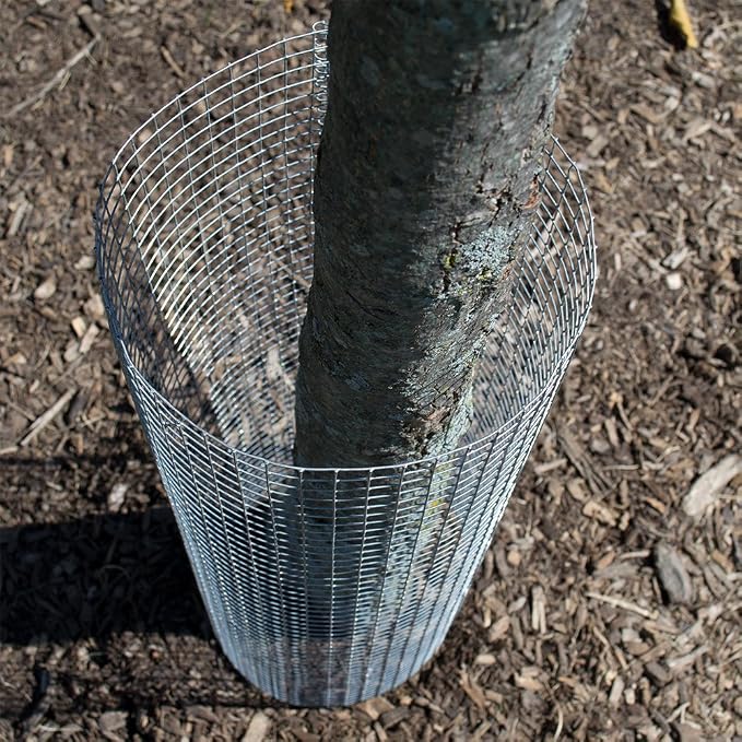 YARDGARD – 1/2 in. Mesh Welded Wire Fence – 36 in. x 25 ft. 19‑Gauge Galvanized Steel – for Garden Protection | Cage Fencing | Chicken & Rabbit Barriers | Crafts